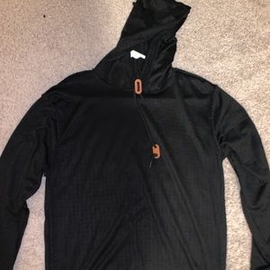 Black hoodie